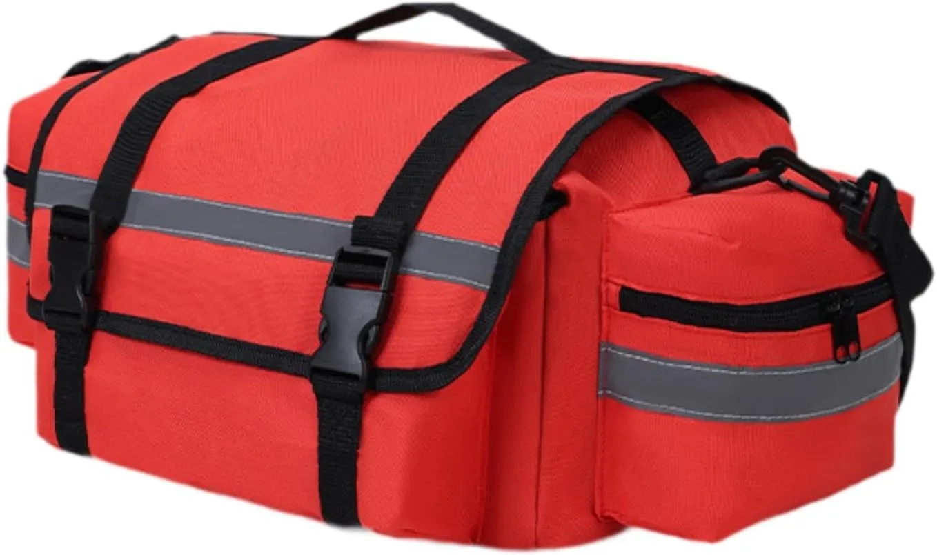 First Aid Bag Emergency Set Organizer Smooth Zipper Medical Storage Bag Emergency Supplies Pouch for Camping Gym Home Hunting