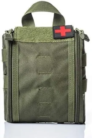 First Aid Box First Aid Kit - Outdoor Sports Travel Travel Car Care Storage Bag, Survival Articles Emergey Kit Bag(D)