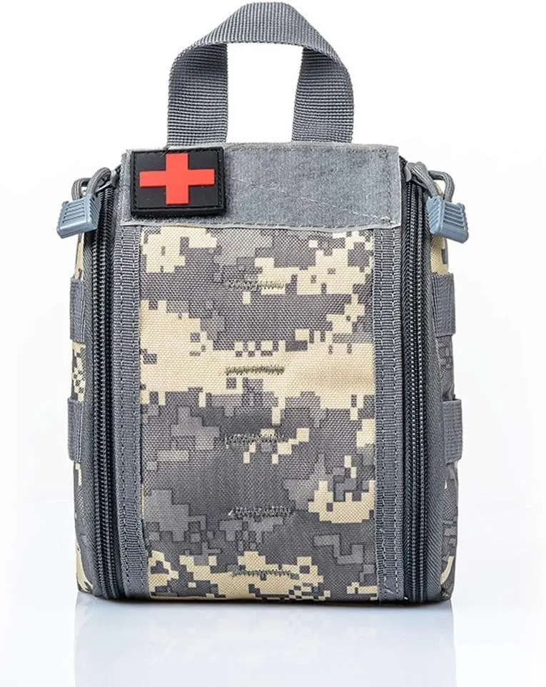First Aid Box First Aid Kit - Outdoor Sports Travel Travel Car Care Storage Bag, Survival Articles Emergey Kit Bag(D)