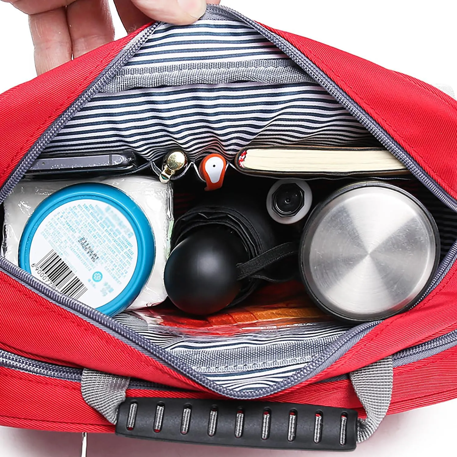 First Aid Kit Bag Empty, Travel Medical Bag Portable Pouch Medicine Bag Organizer Storage, Travel Emergency Kit for Home Outdoor Travel Camping Hiking Office Car(Blue)