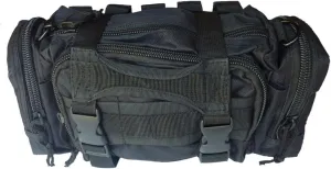 First Aid Kit by Renegade Survival for Camping and Hiking or Home and Workplace. It is a Complete Kit for The Prepper Who Wants The Best Tactical Gear (Black)