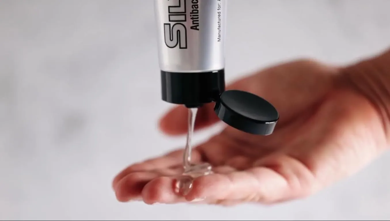 First Aid Kit Gel | 32 PPM Silver Healing Wound Dressing Solution | SilverSol Ag₄O₄ Particles | 3 oz