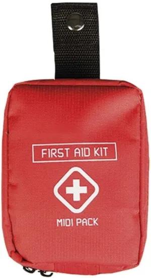 First Aid Kit Midi Emergency Safety Medipack Paramedic Medicine Outdoor #22997