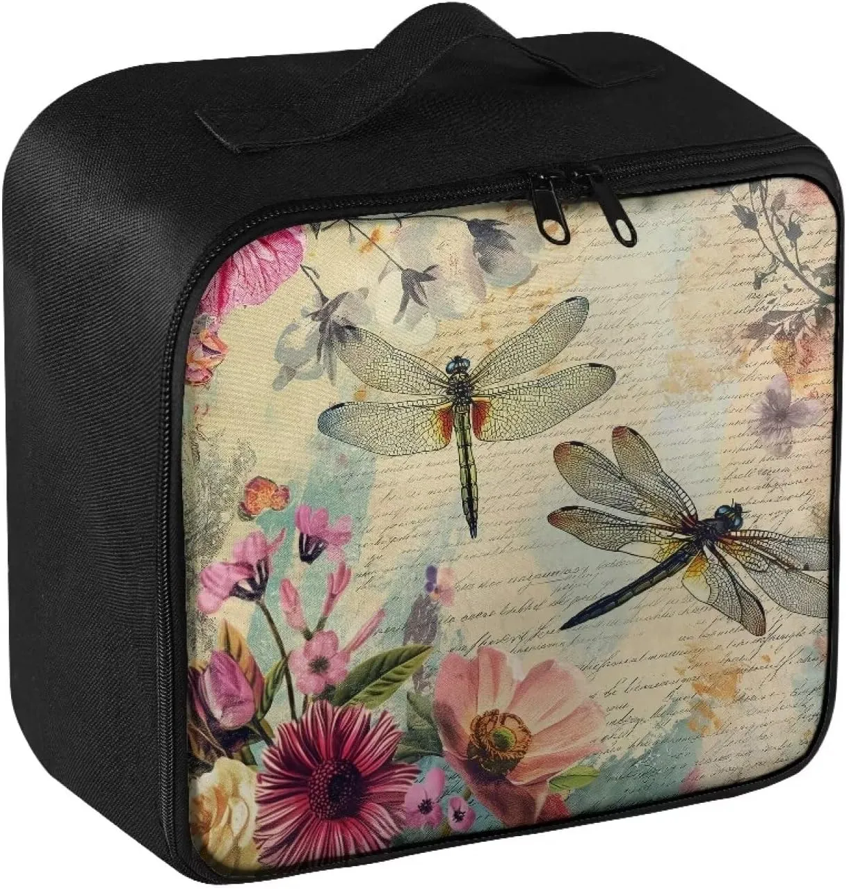 First Aid Kit Organizer Bag Empty Dragonfly Emergency Medical Bag Travel Size First Aid Pouch Storage Medical Supplies Organizer Bag for Car Home Office Kitchen Sport Outdoor