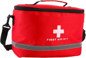 First Aid Kit Shoulder Strap Compact Emergency Medical Kit for Travel Random Color