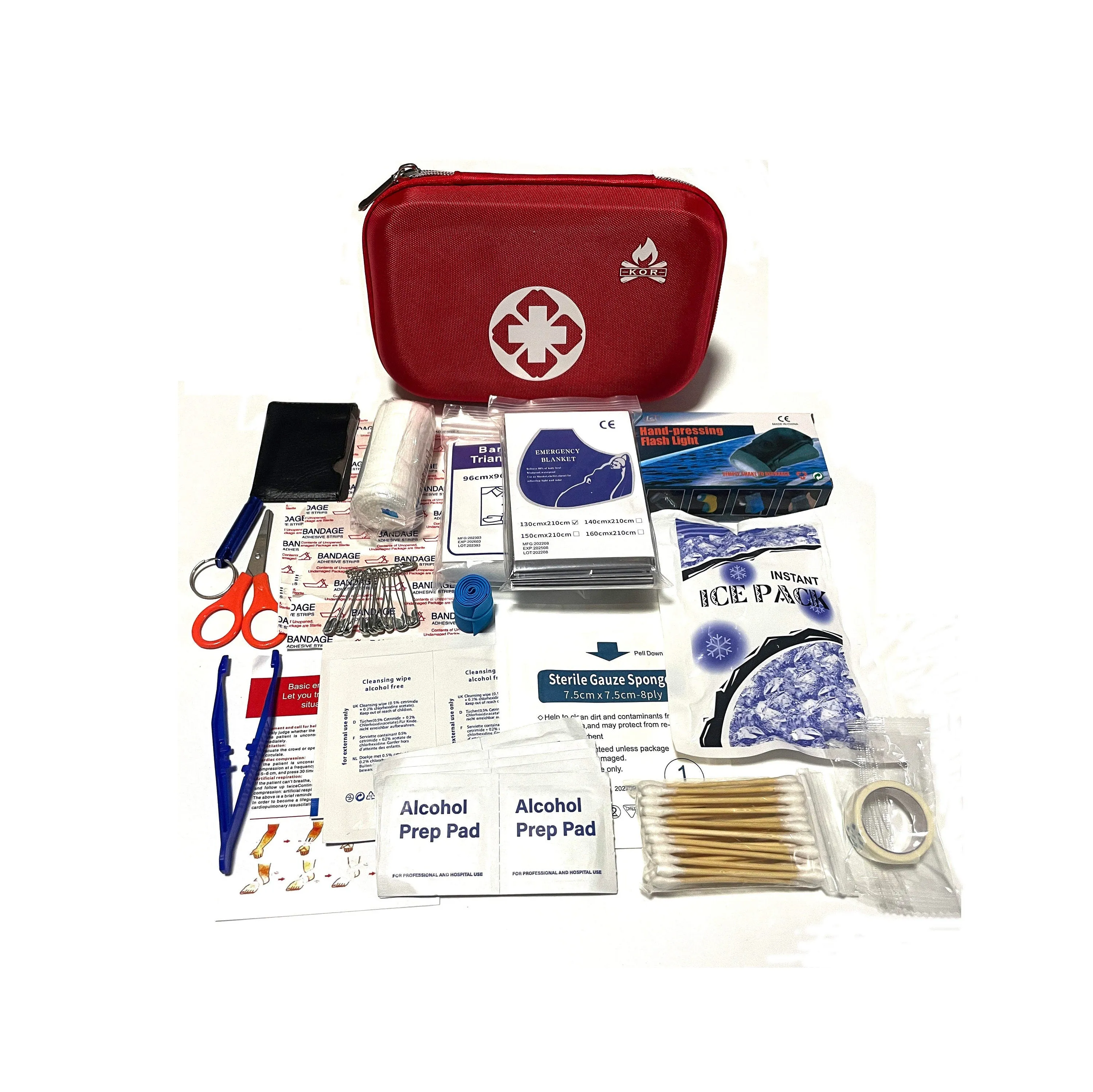 First Efficient communication Portable Emergency Plug-and-play Travel Kit Aid Survival Medical