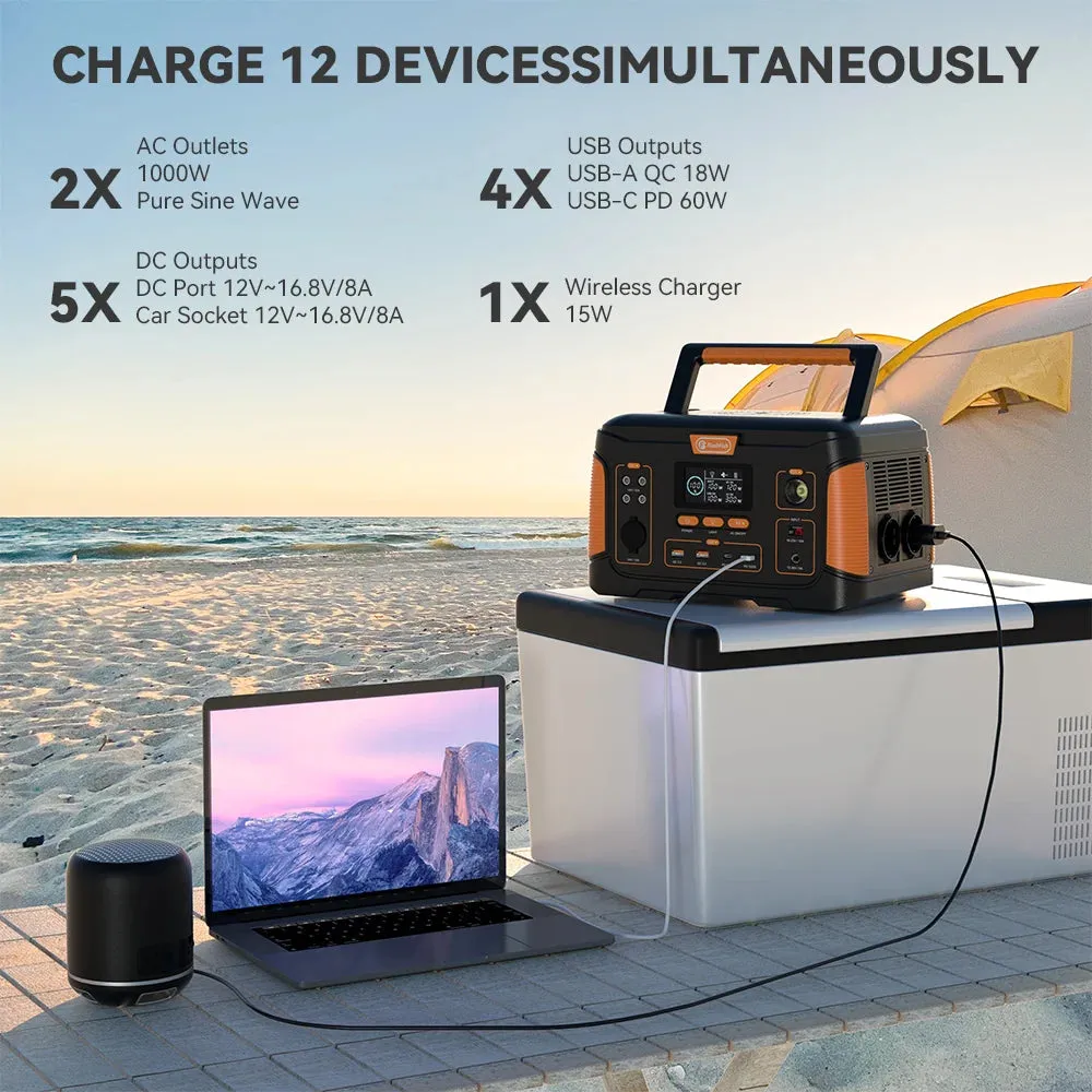 FlashFish 1000W Solar Power Station