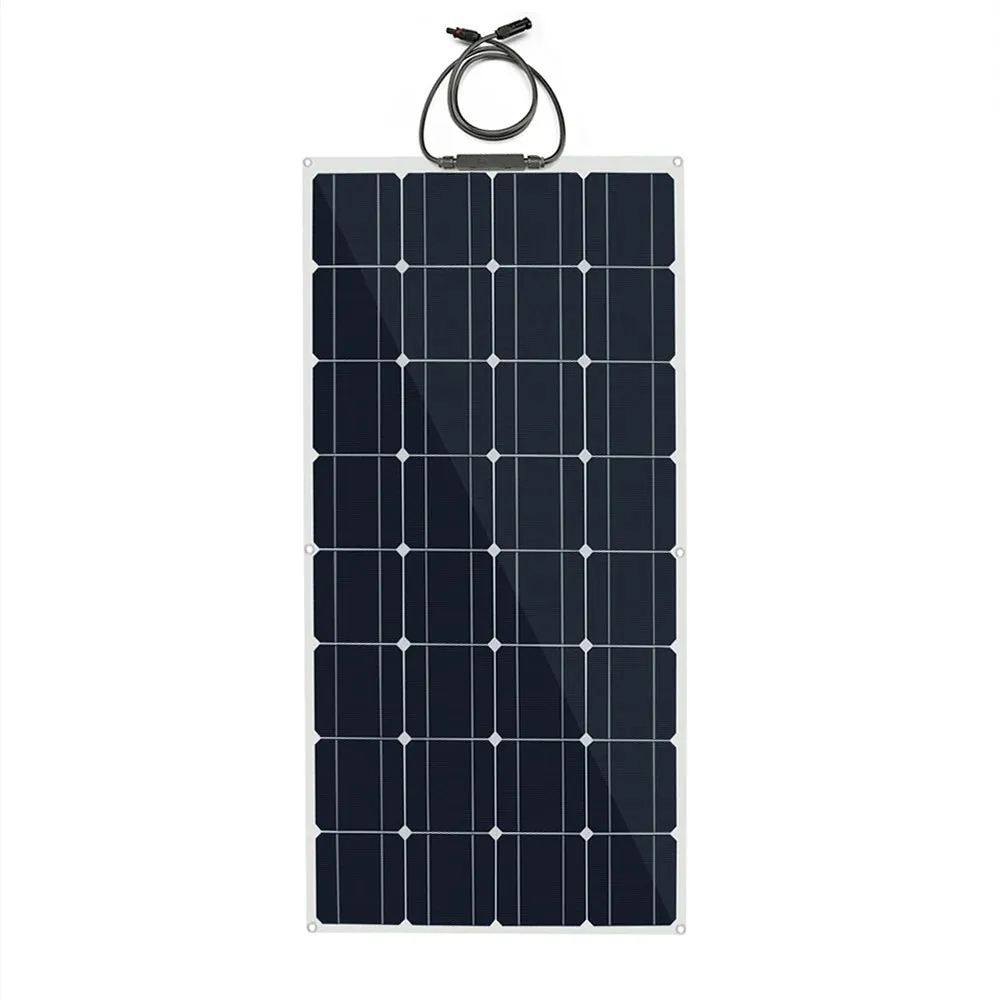 Flexible Solar Panel Kit (100W, 200W, 300W) - High-Efficiency 12V/24V Battery Charger
