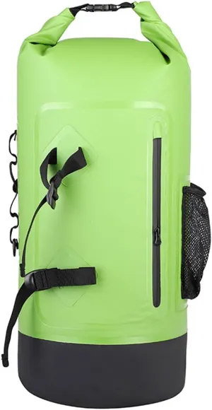 Floating Waterproof Dry Bag 35L, Roll Top Sack Keeps Gear Dry for Kayaking, Rafting, Boating, Swimming, Camping, Hiking, Beach, Fishing (Green)