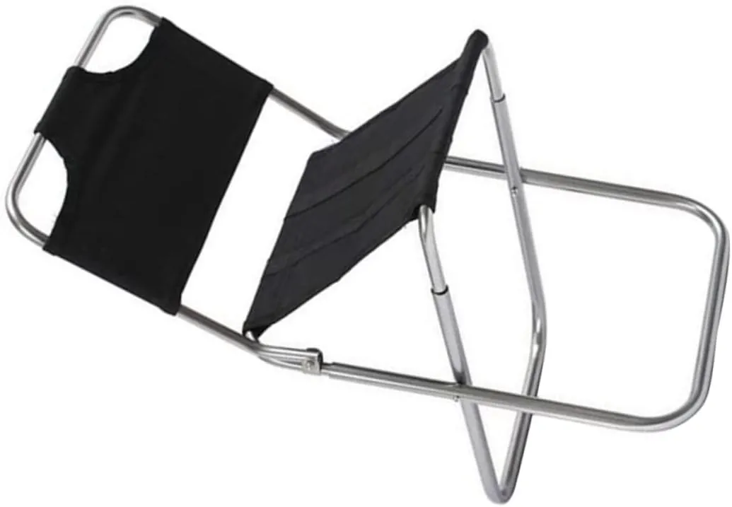 Foldable Camping Chair Compact Stool Triangle Principle for Stability Portable for Outdoor Sports and Fishing