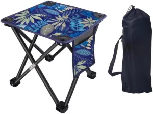 Foldable Camping Stool, Portable Footstool,Lounger Chair Ottoman,Fishing Chair,Outdoor Foot Stool for Outdoor,Camping,Fishing