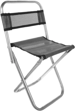 Foldable Fishing Chair Lightweight Portable Outdoor Stool for Camping Hiking Fishing Ergonomic Design Durable Mesh Convenient Storage for Outdoor Activities