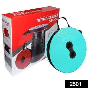Foldable Height Adjusting Telescopic Stool