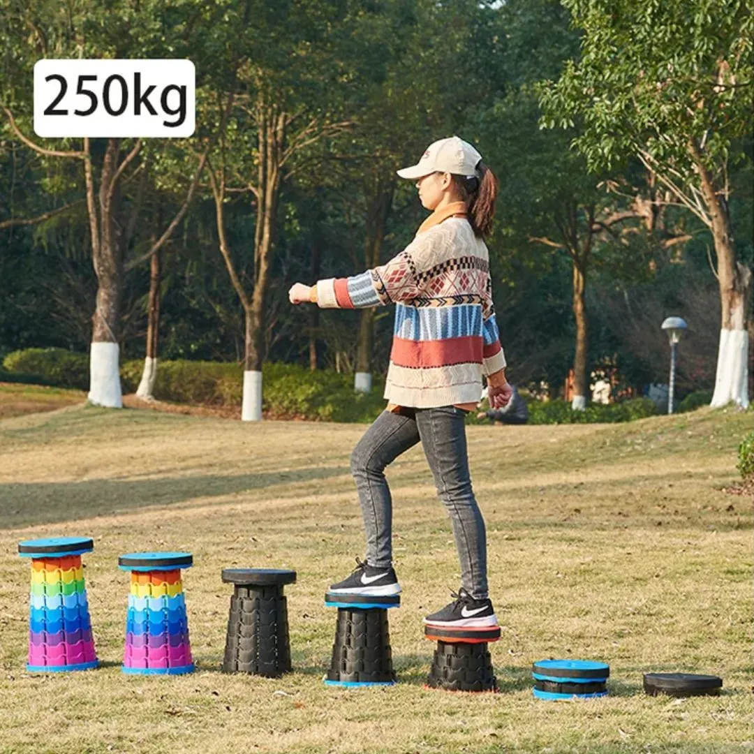 Foldable Telescopic Stool | Lightweight and Portable