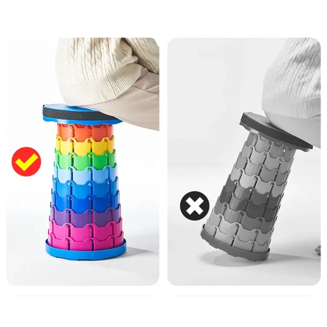 Foldable Telescopic Stool | Lightweight and Portable