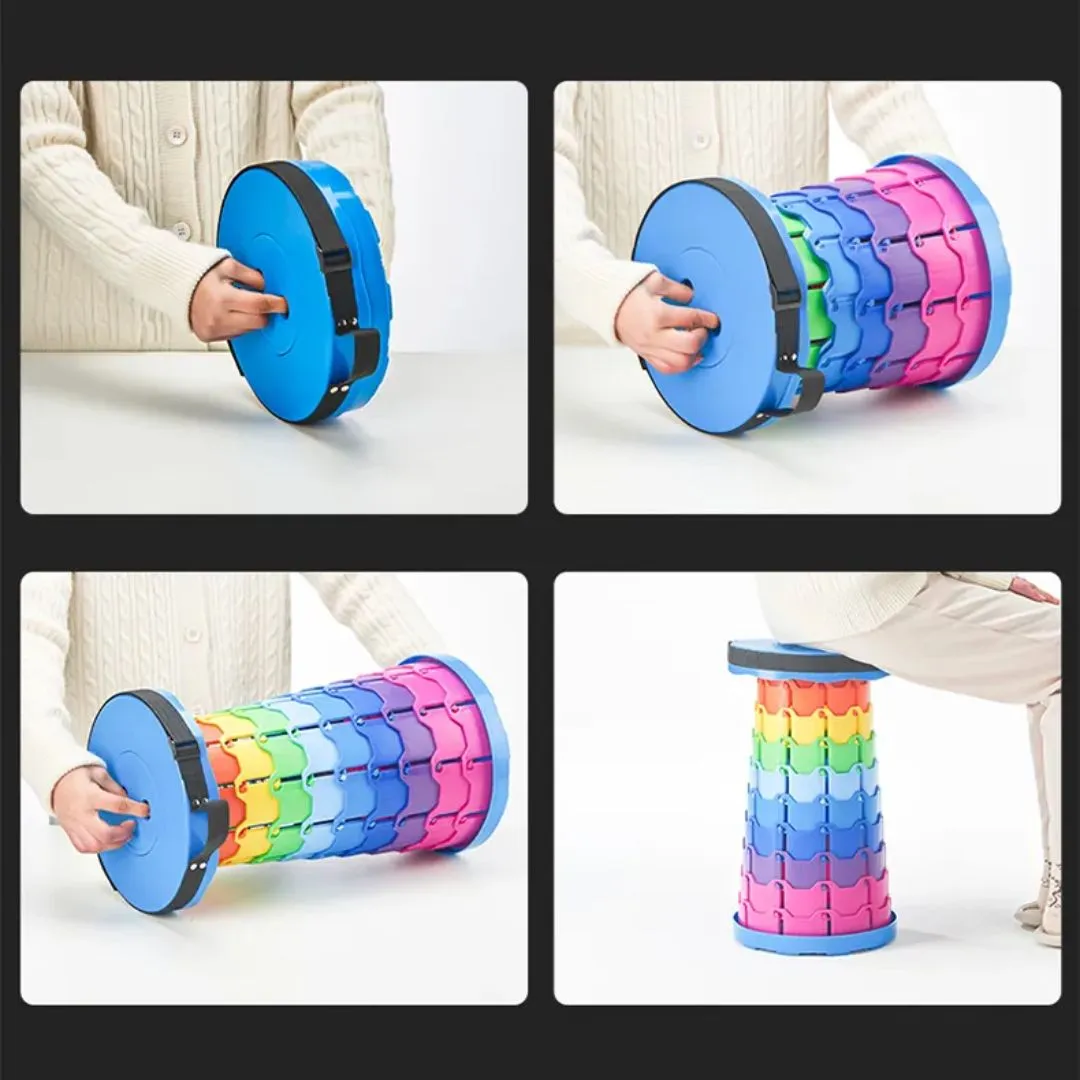 Foldable Telescopic Stool | Lightweight and Portable