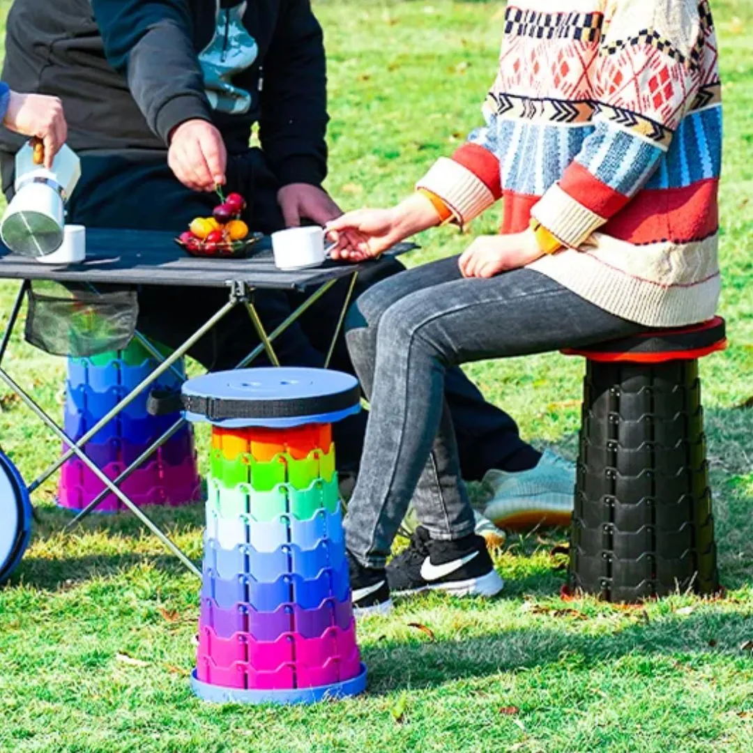 Foldable Telescopic Stool | Lightweight and Portable