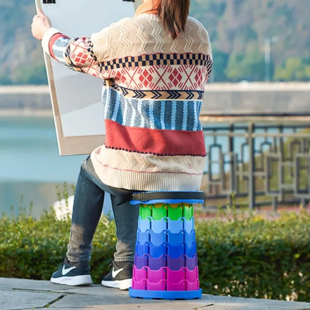 Foldable Telescopic Stool | Lightweight and Portable