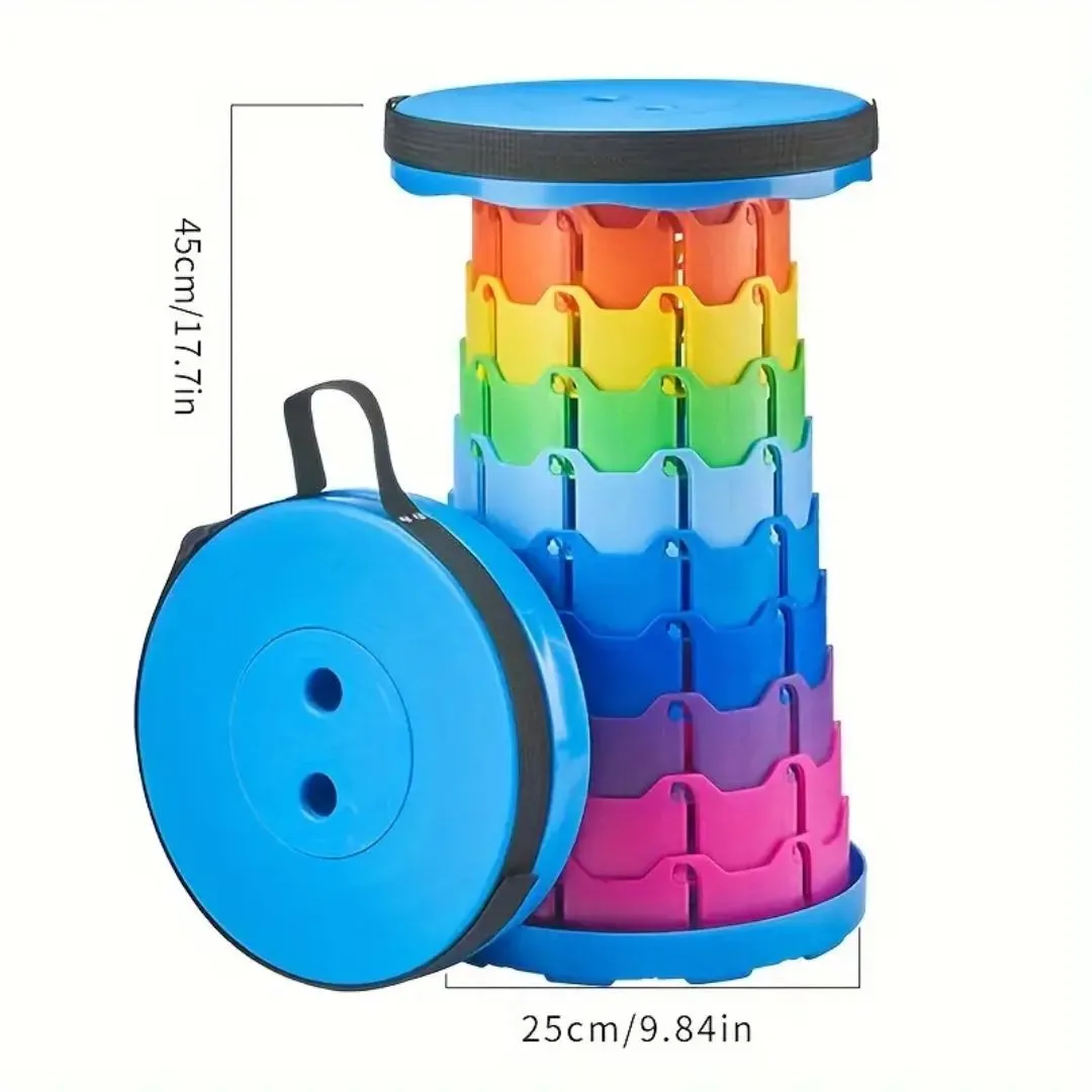 Foldable Telescopic Stool | Lightweight and Portable