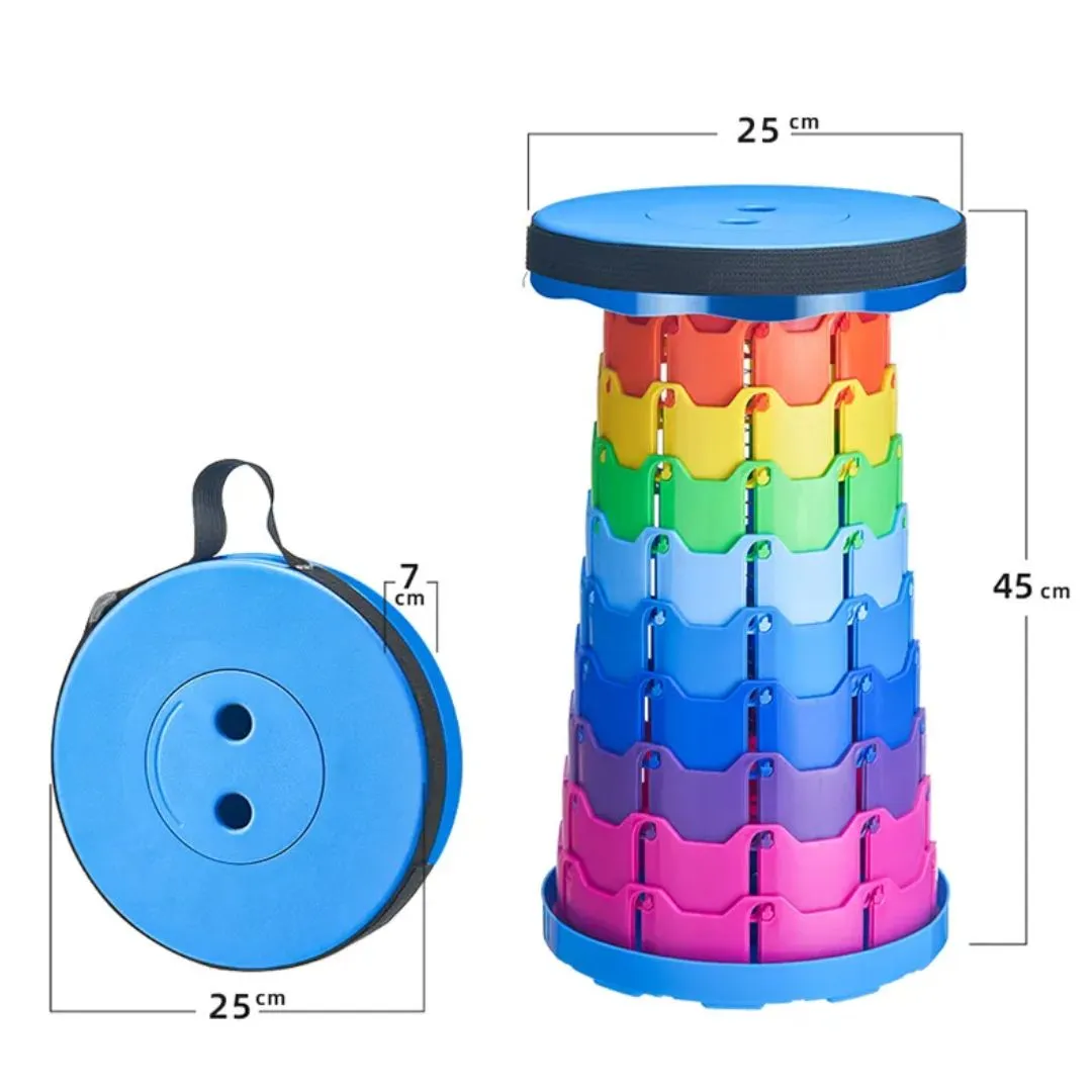 Foldable Telescopic Stool | Lightweight and Portable