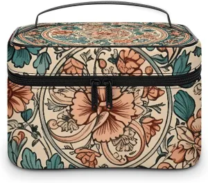 Foldable Travel Luggage Bag for Men And Women, Dry And Wet Separation Portable Travel Luggage Bag, Circular Pattern Printed Waterproof Sports Luggage Bag, Fitness Bag