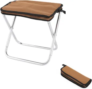 Folding Camping Stool, Folding Foot Rest for Lightweight Compact Chair, Portable Collapsible Camp Stool,Foldable Footstool Ottoman for Outdoor Hiking Backpacking Fishing Picnic Barbecue BBQ ( Color :