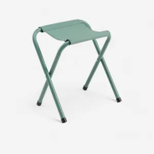 Folding camping stool - green