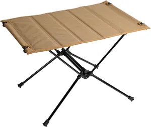 Folding Camping Table - Portable Aluminum Alloy Camp Table | Outdoor Heavy Duty Folding Table with Carry Bag for, Beach, Barbecue, Travel, Patio, Picnic