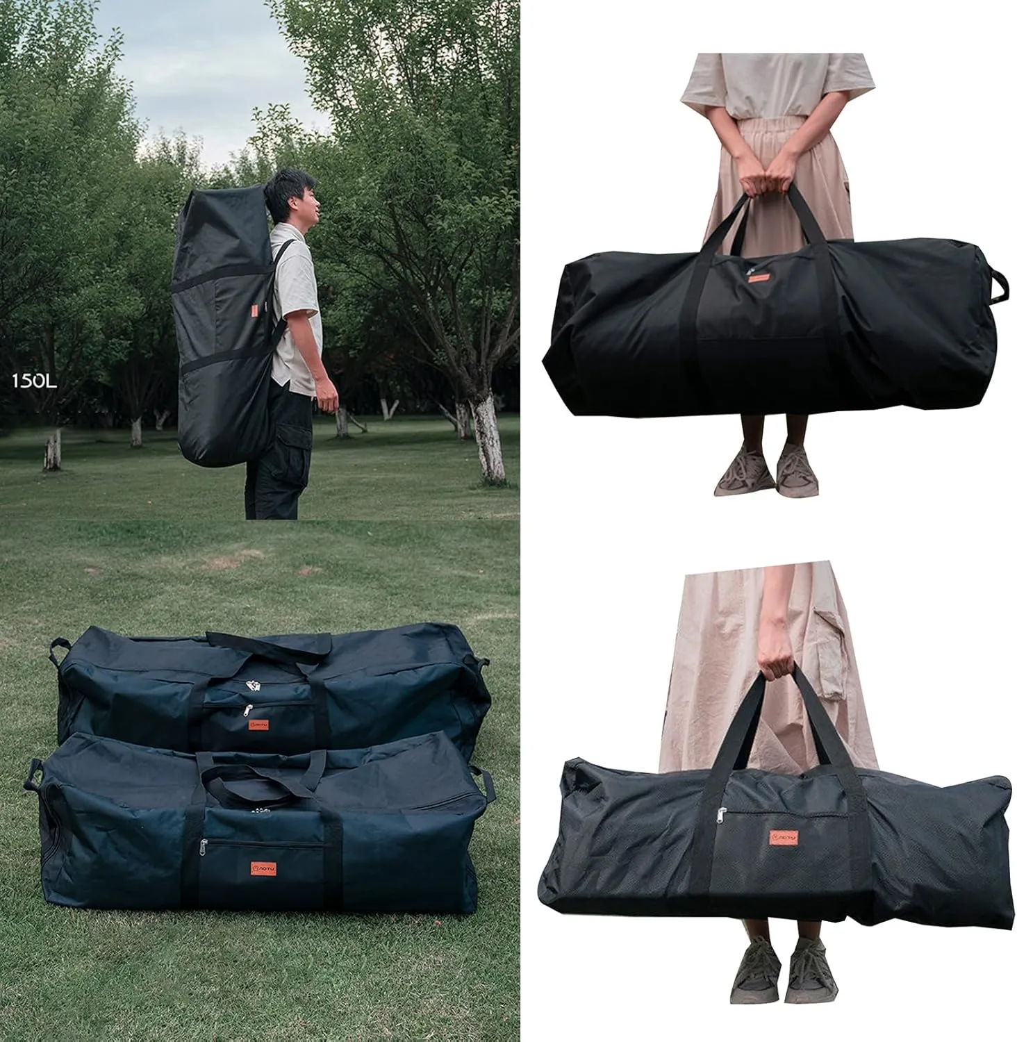 Folding Camping Table Storage Bag Organizers Bag Pouches for Backpacking Fishing Barbecues Outdoor Picnics