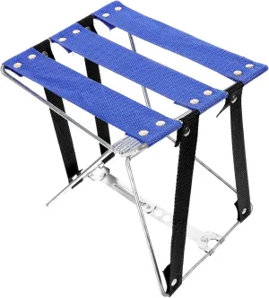 Folding Chair Portable Camping Stool Lightweight and Sturdy Seat for Fishing Travel and Outdoor Activities Easy to Carry and Space-Saving Design for Gardens and Events