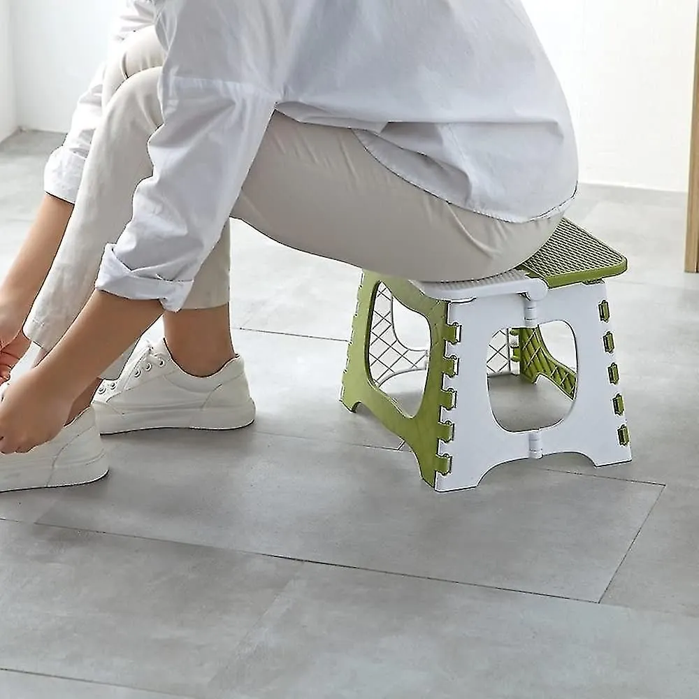Folding Chair Thickened Plastic Stool Safe