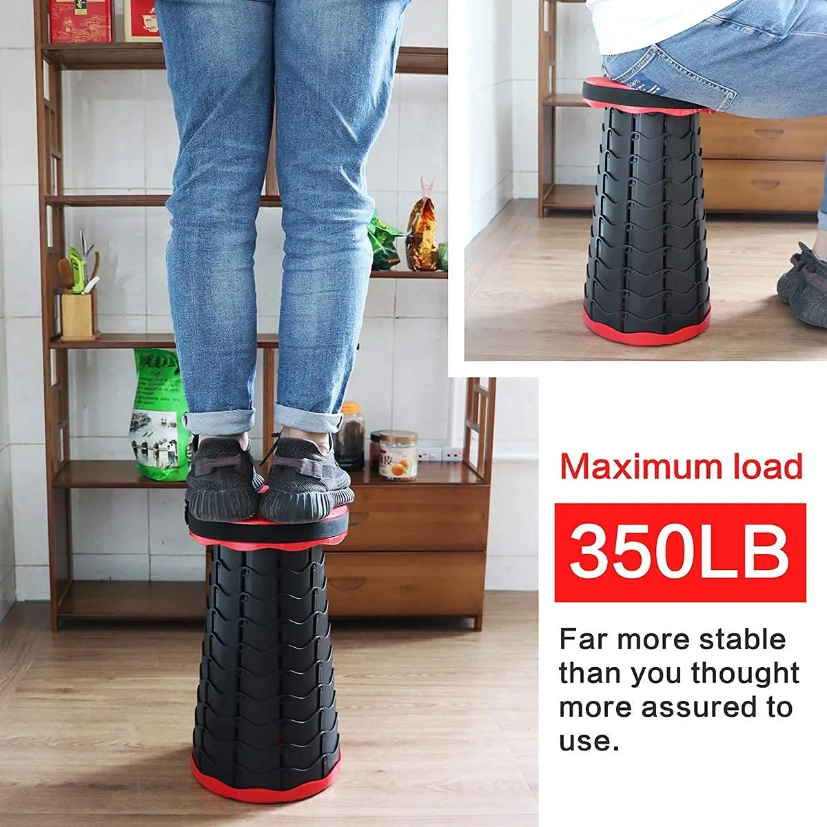 Folding Extension Stool