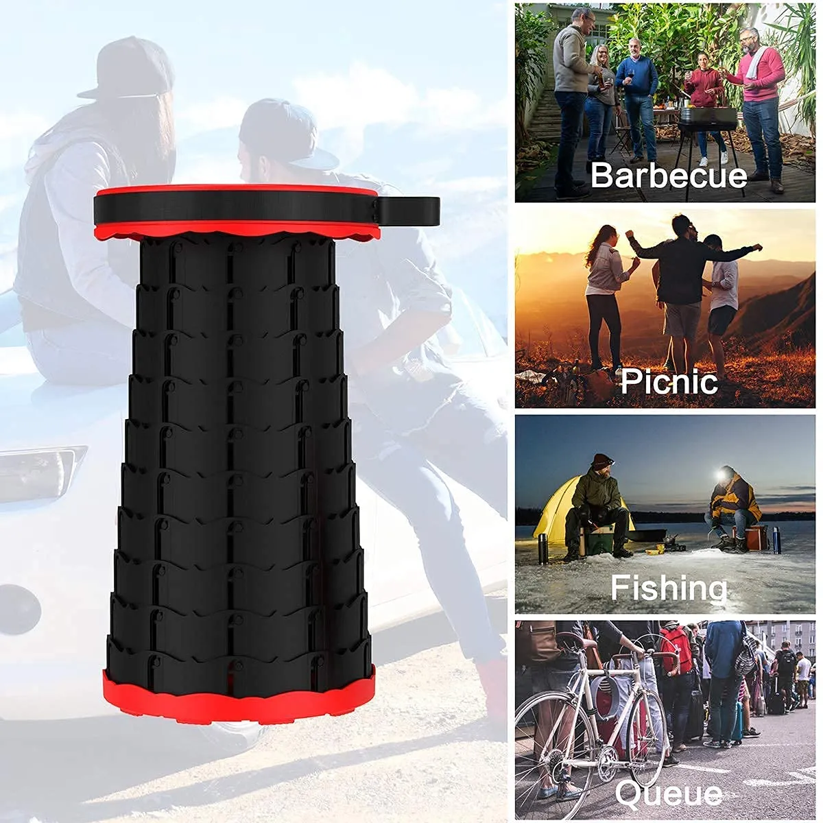 Folding Extension Stool