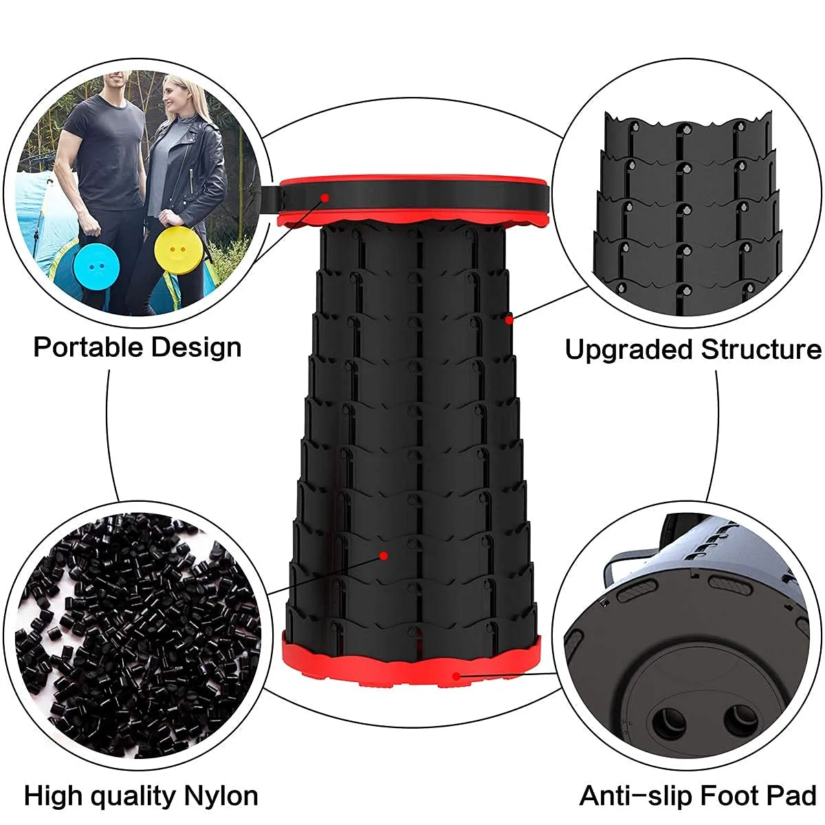 Folding Extension Stool