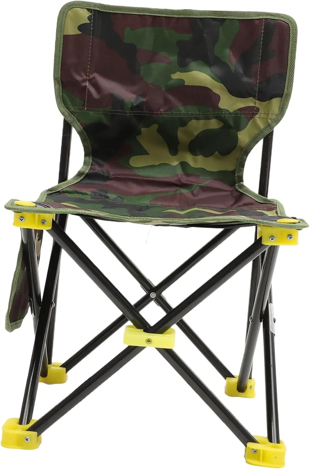 Folding Fishing Chair Portable Outdoor Stool Oxford Compact Design for Fishing Camping and Beach Activities Seat Backrest
