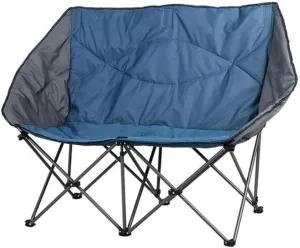 Folding Loveseat Camping Chair Moon Chair Garden Chair Double Camping Chair for Beach Foldable Outdoor seat for Camping Portable Camping Stool Ergonomic Camping Chair Canvas Camping Chair
