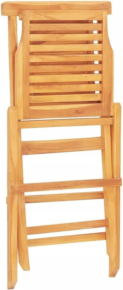 Folding Patio Chairs 2 pcs Solid Teak Wood Outdoor Chairs Foldable Garden Chairs 18.5"x24.8"x35.4" Comfortable Patio Furniture for Outdoor Relaxation, Lounge, Beach, Camping