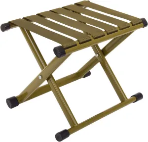Folding Stool 15.7 Height 13.7Height Two Size Duty Camping Stool Outdoor Portable Chair Hold up to 330 Lbs for Walking Hiking Fishing