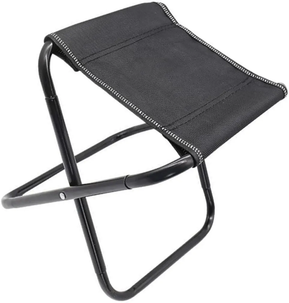 Folding Stool Portable Chair for Camping and Outdoor Use Compact Design Non- Bottom Materials Lightweight Travel Seat for Hiking and Rv Adventures
