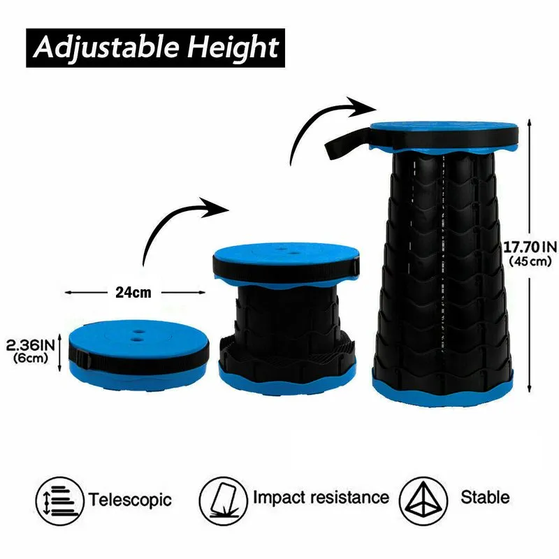 Folding Telescopic Stool
