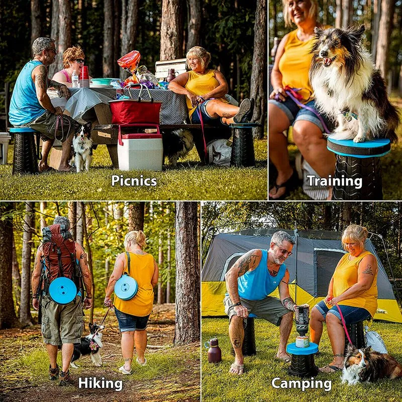 Folding Telescopic Stool