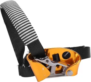 Foot Ascender, Aluminium Magnesium Alloy Universal Foot Ascender Tree Climbing Coordinated Ascender System Ascenders for Climbing Rope