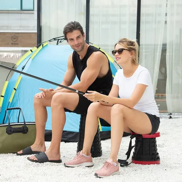  for Stool any seating and Portable Adjustable, Reduced adventure durable lightweight Folding Fast shipping