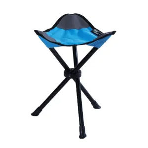 Furniture Traveling Camping Chair Small Chair Stool Triangle Folding Stool for Unbeatable variety (Blue) Camping Beach Multi-buy offer