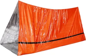 GALPADA Lightweight Emergency Tent Survival Pe Folding Tube Tent Blanket for First Aid Outdoor Activities