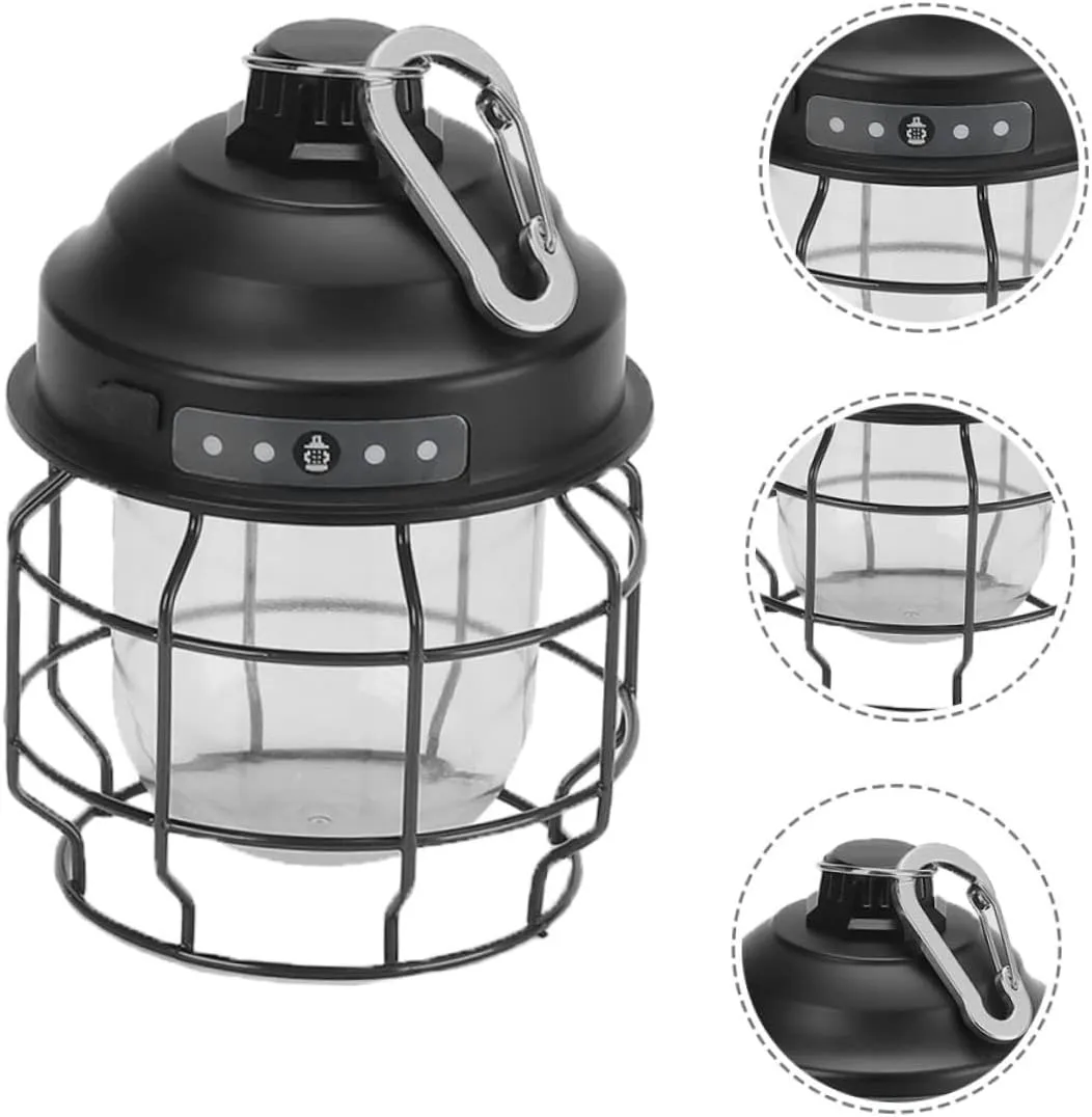 GANAZONO Sturdy Rechargeable Camping Light Led Camping Lamps Hiking Tool for Outdoor