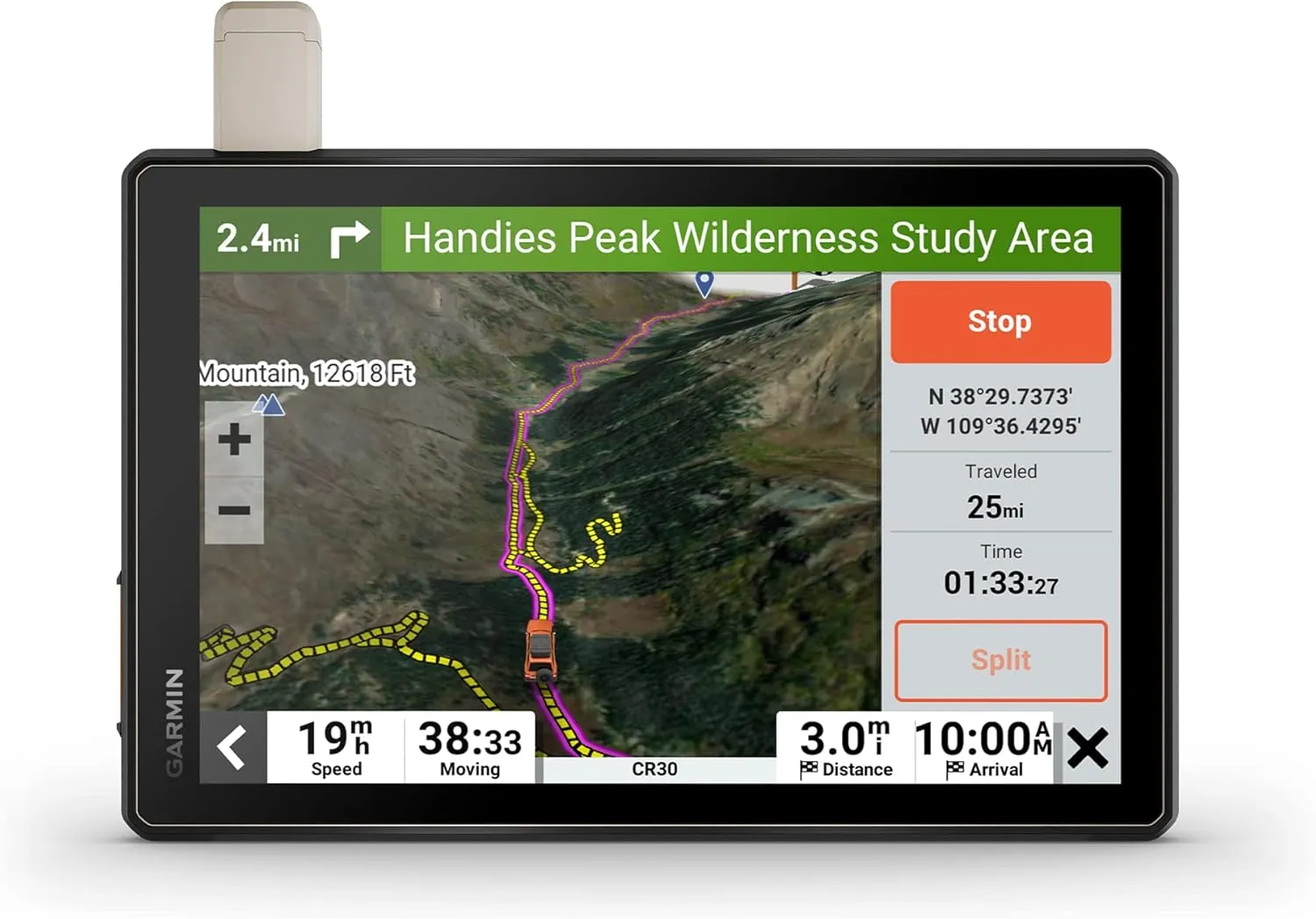 Garmin Tread XL Overland, All-Terrain Navigator, Rugged, Built in Mapping, iOverlander, Ultrabright Display, Large