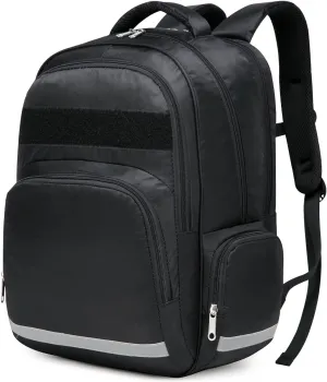 Gatycallaty First Aid Backpack Emt First Responder Bag Ems Emergency Home Health Hiking Trauma Travel Camping (Black1, Large)