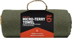 GEAR AID Quick Dry and Compact Micro-Terry Towel, Large, 30” x 50”