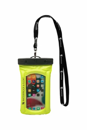 Gecko Neon Green Float Phone Dry Bag